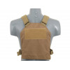 SIMPLE PLATE CARRIER WITH DUMMY SOFT ARMOR INSERTS - COYOTE [8FIELDS]